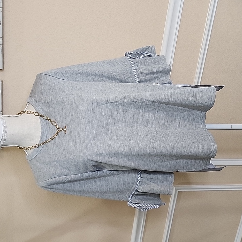 Doe & Rae NWT Small high/low cotton top